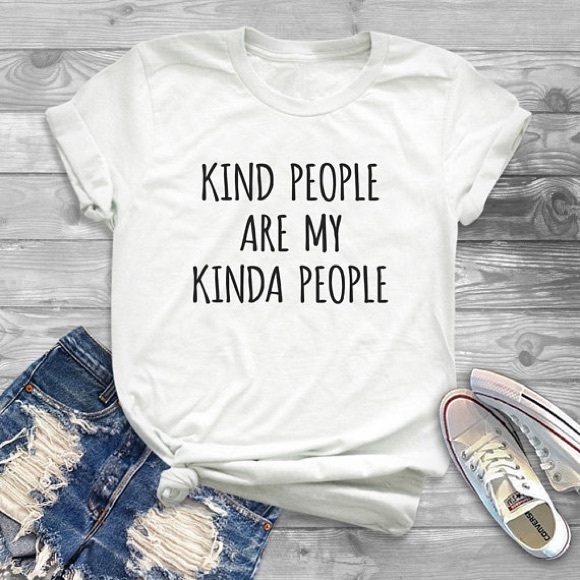 Plum Creek Boutique Tops - Kind People Graphic TShirt - New - NWT